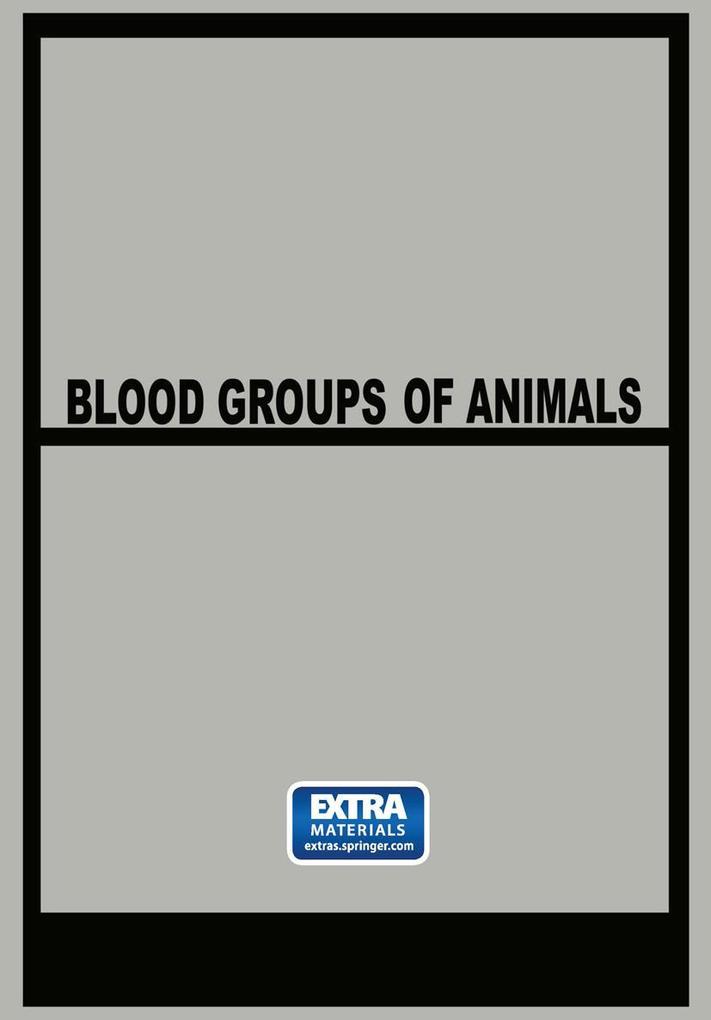 Blood Groups of Animals