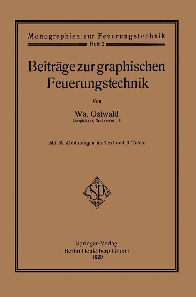 Beiträge zur graphischen Feuerungstechnik