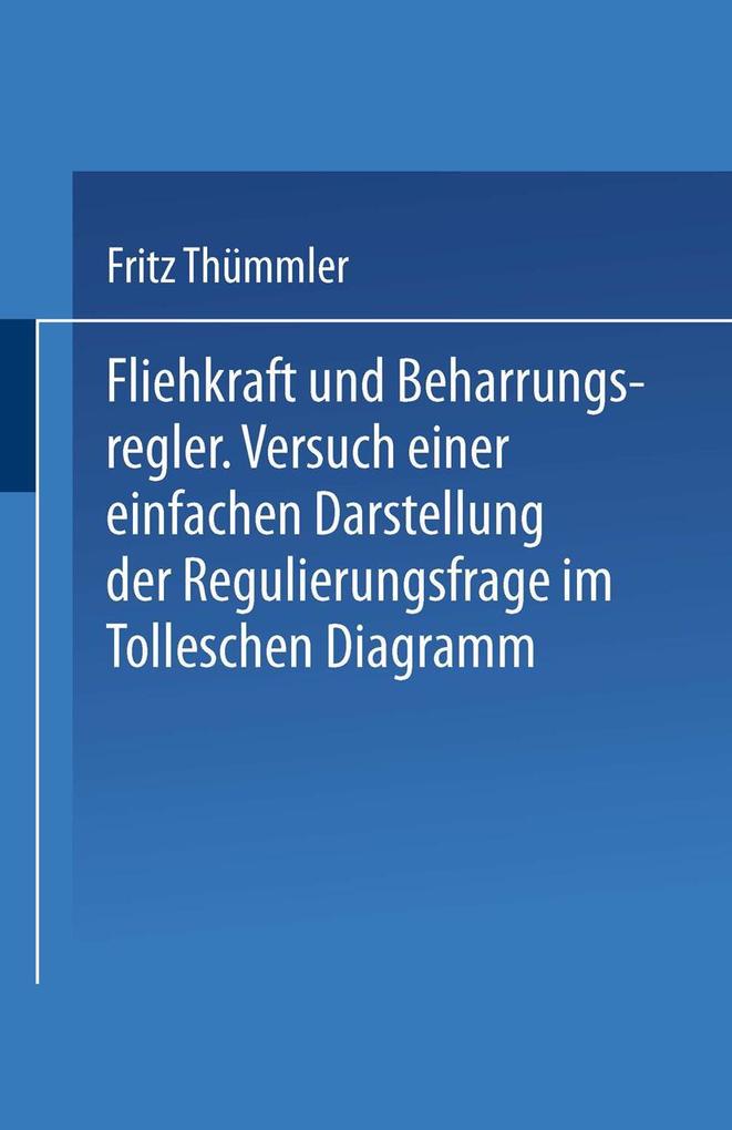 Fliehkraft und Beharrungsregler