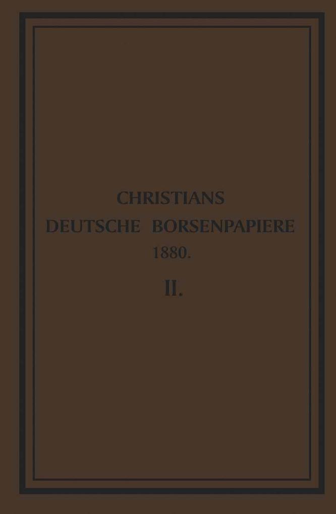 Deutsche Börsenpapiere