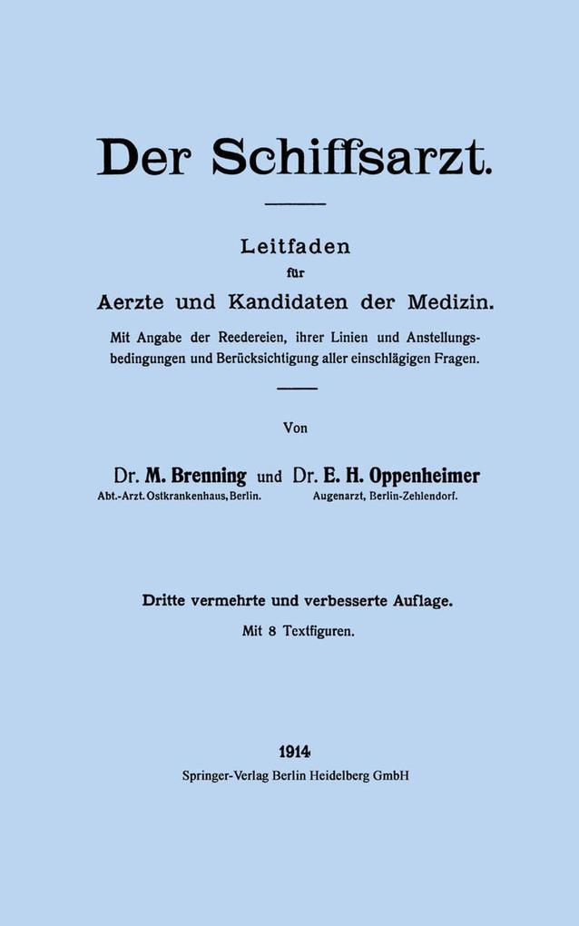 Der Schiffsarzt
