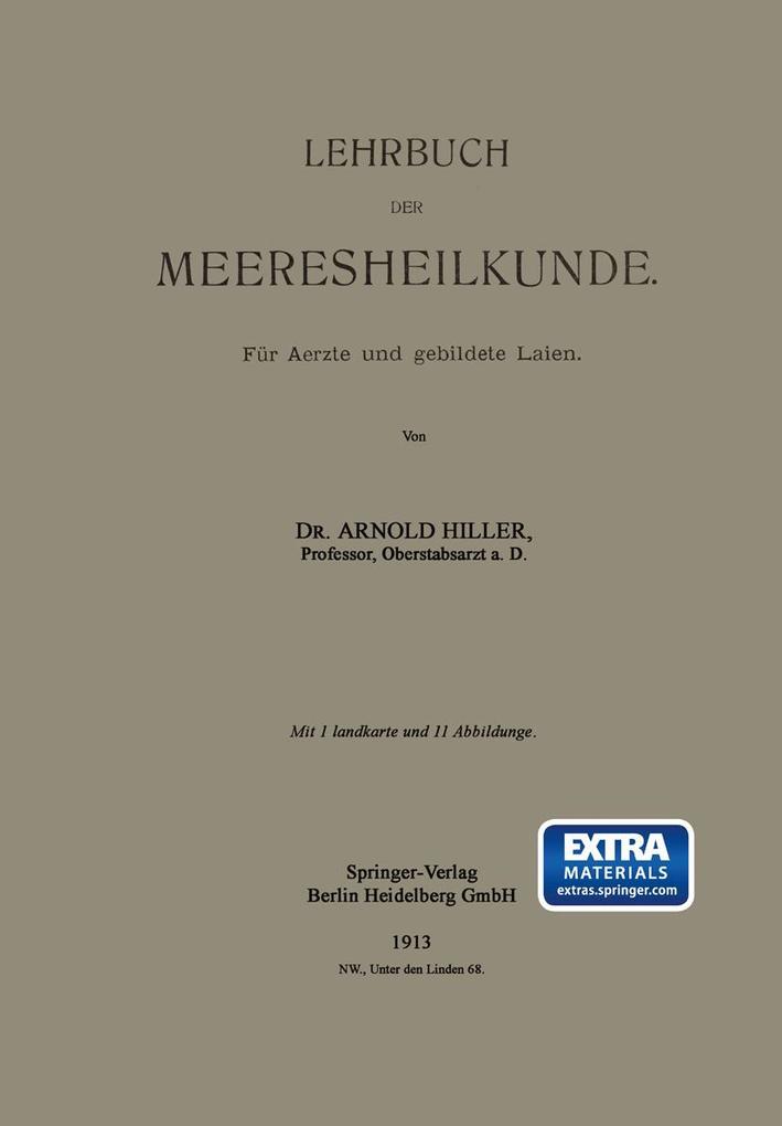 Lehrbuch der Meeresheilkunde