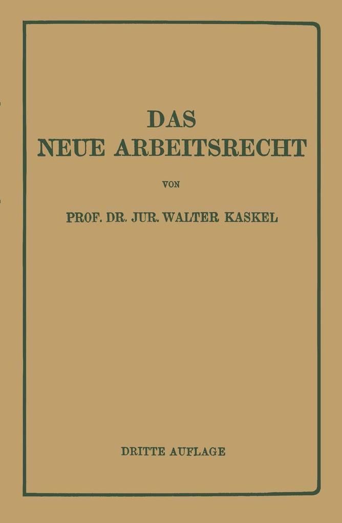 Das Neue Arbeitsrecht