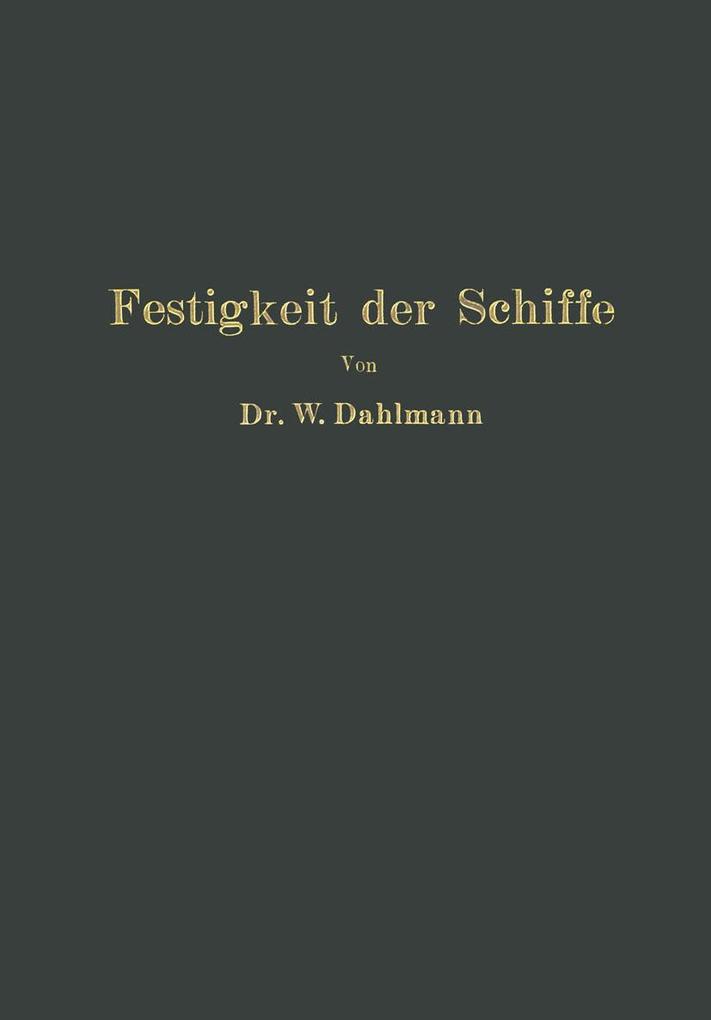 Festigkeit der Schiffe