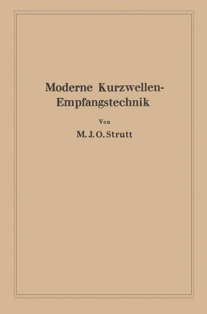 Moderne Kurzwellen-Empfangstechnik