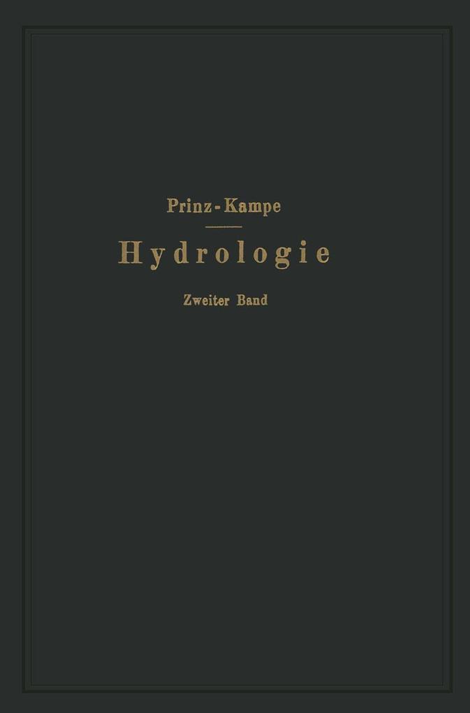 Handbuch der Hydrologie
