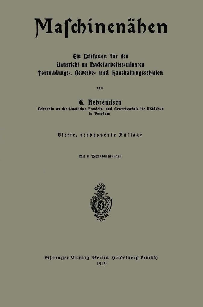 Maschinenähen