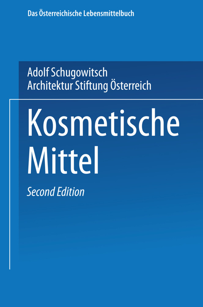 Kosmetische Mittel - Adolf Schugowitsch/ Architektur Stiftung Österreich