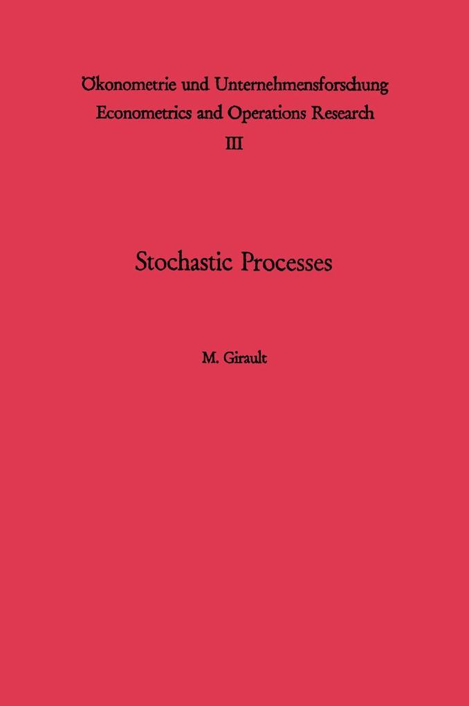 Stochastic Processes