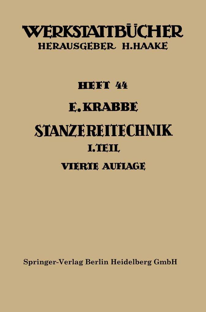 Stanzereitechnik