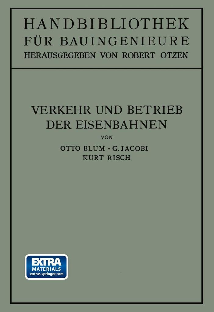 Verkehr und Betrieb der Eisenbahnen