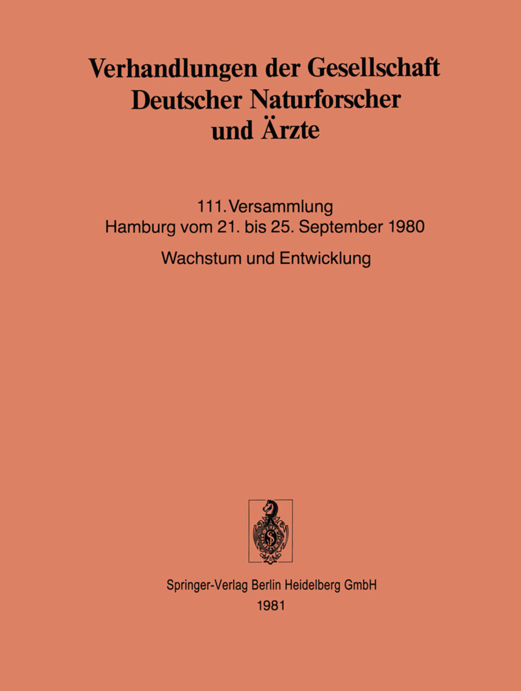Verhandlungen der Gesellschaft Deutscher Naturforscher und Ärzte - Gesellschaft deutscher Naturforscher und Ärzte