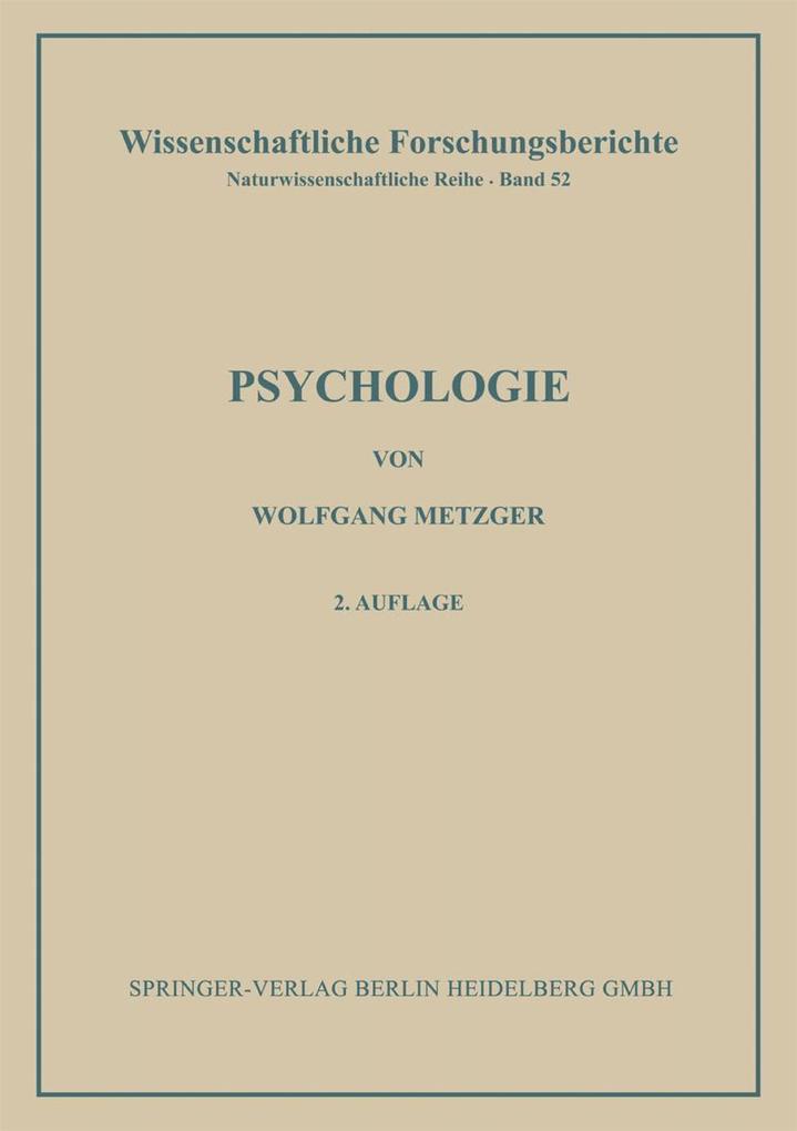 Psychologie