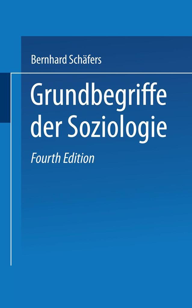 Grundbegriffe der Soziologie