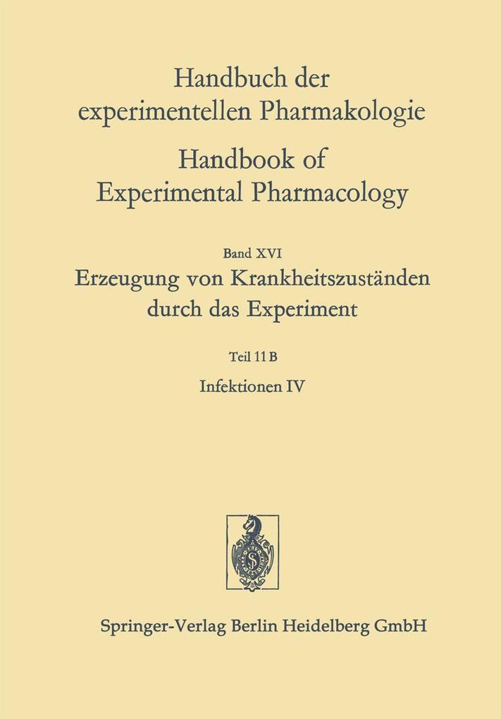 Erzeugung von Krankheitszuständen durch das Experiment
