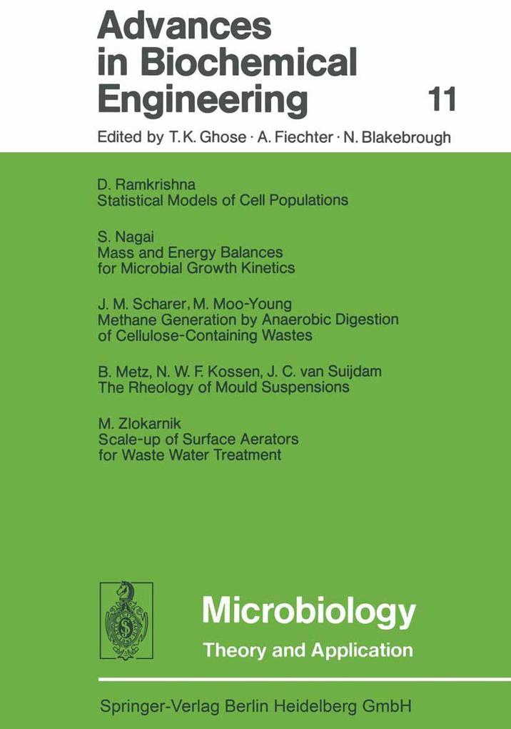 Advances in Biochemical Engineering