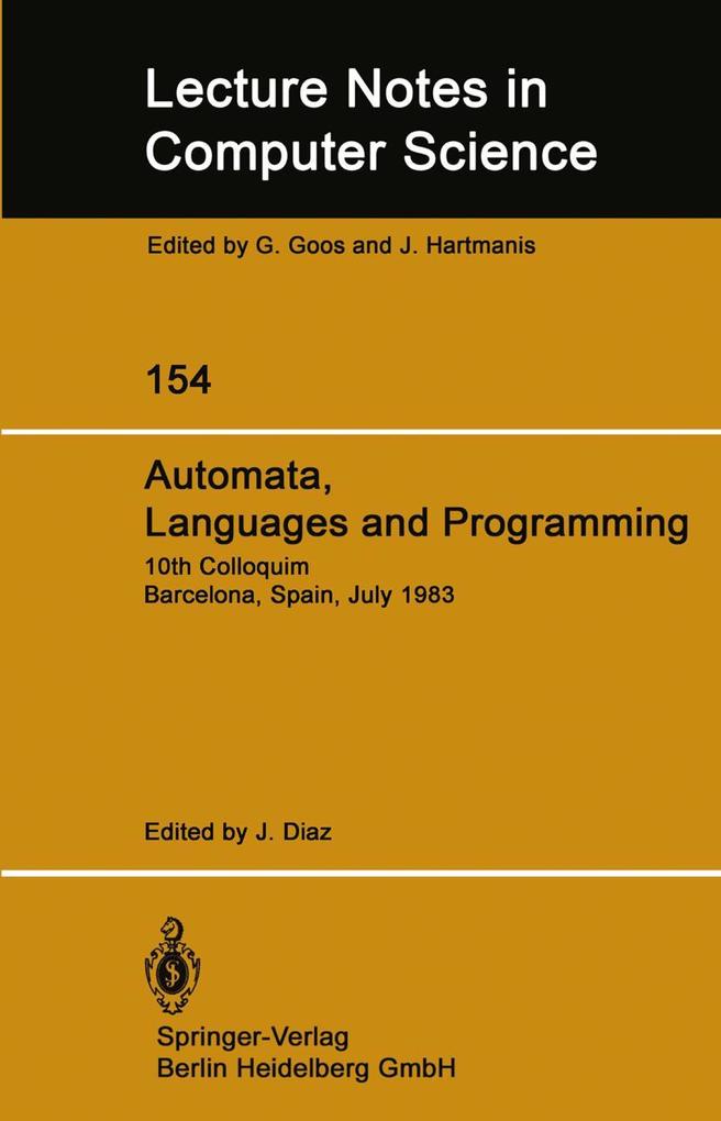 Automata Languages and Programming