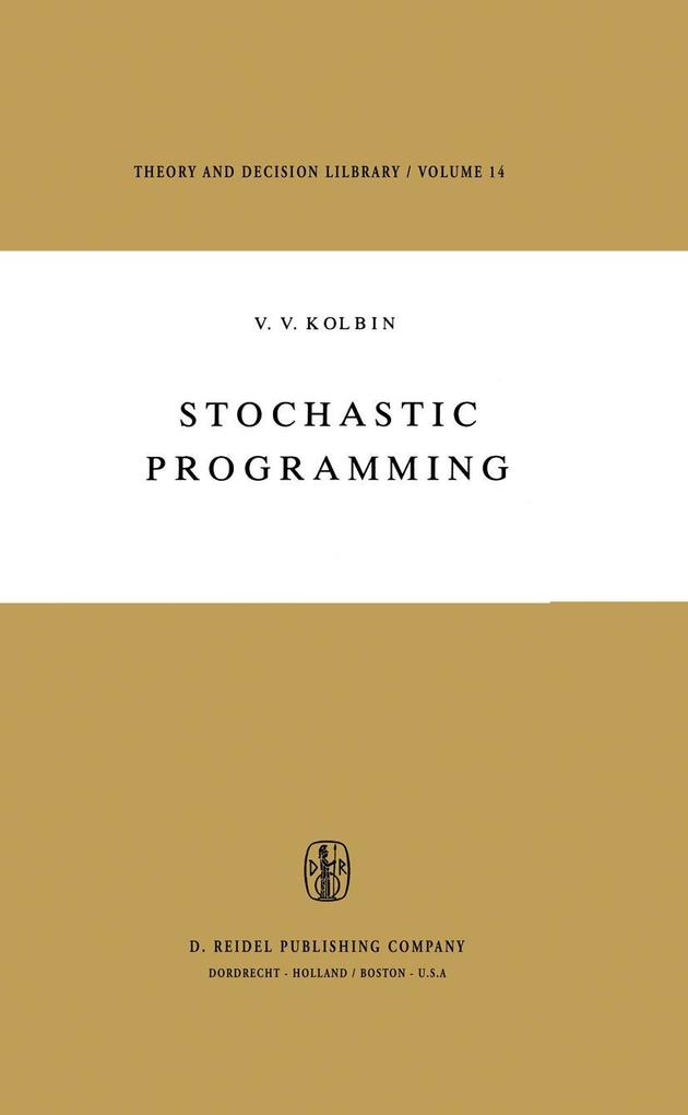 Stochastic Programming