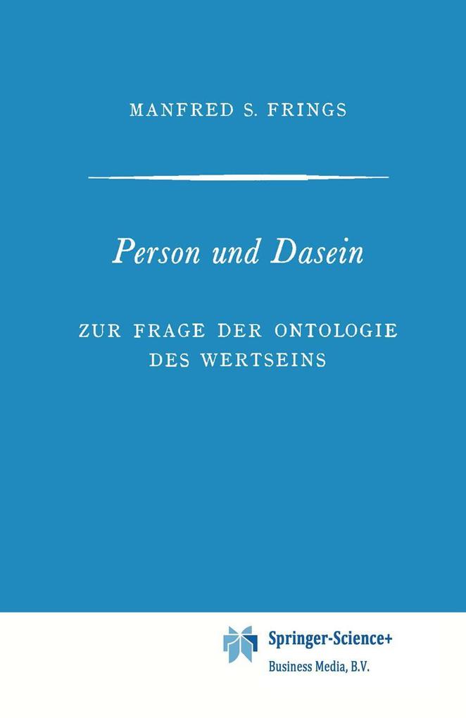 Person und Dasein