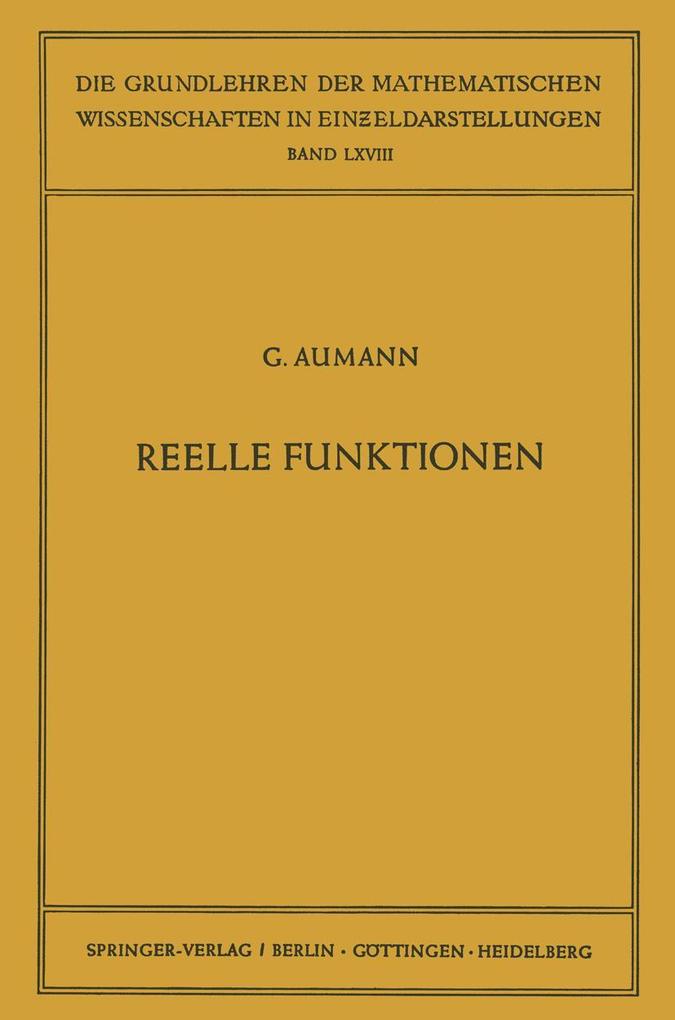 Reelle Funktionen