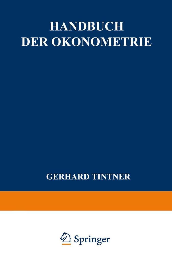 Handbuch der Ökonometrie