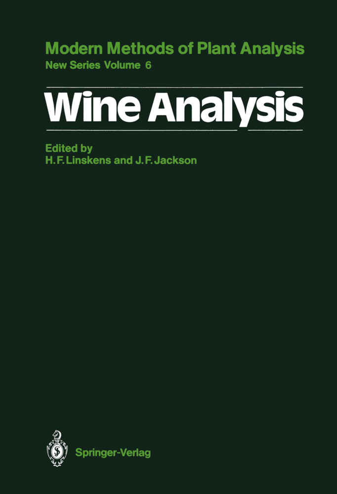 Wine Analysis - L. S. Conte/ H. Eschnauer/ T. Henick-Kling/ J. F. Jackson/ Hans F. Linskens