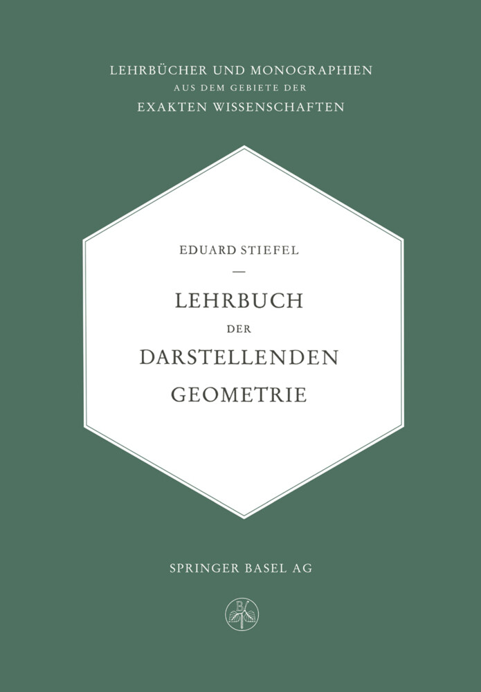 Lehrbuch der Darstellenden Geometrie - Eduard L. Stiefel