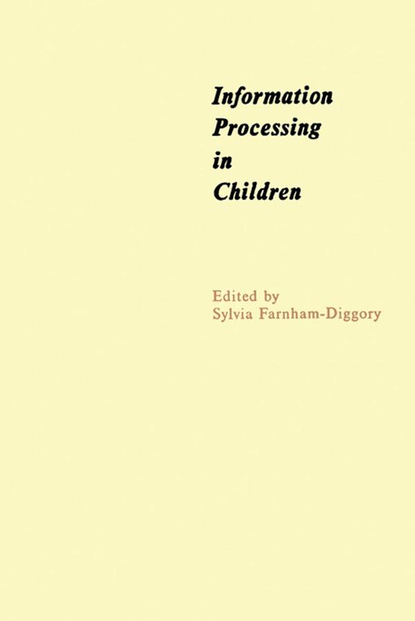 Information Processing in Children