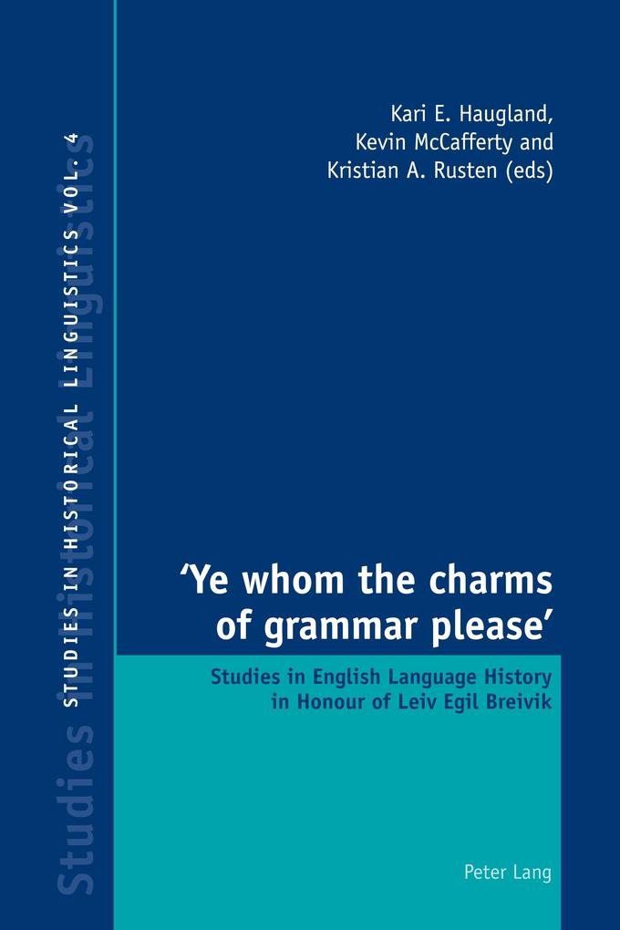 'Ye whom the charms of grammar please'