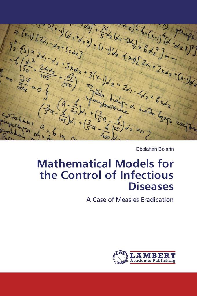 Mathematical Models for the Control of Infectious Diseases