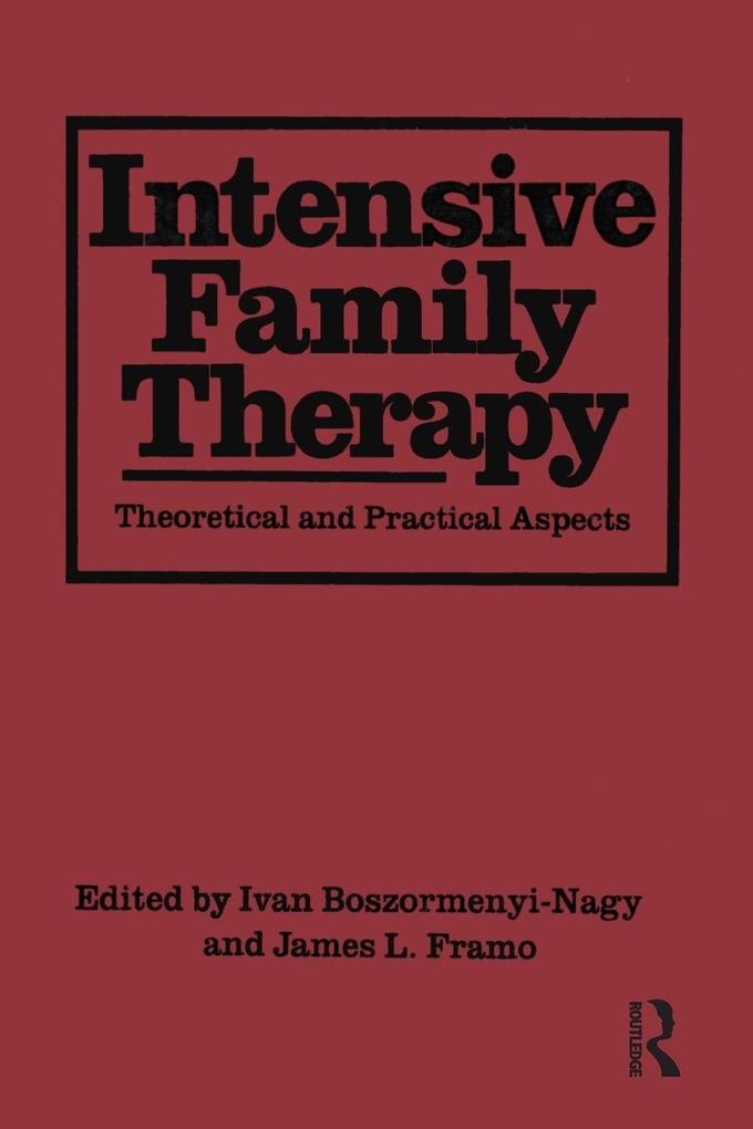 Intensive Family Therapy