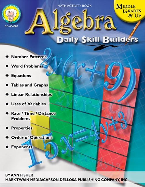 Algebra Grades 6 - 12
