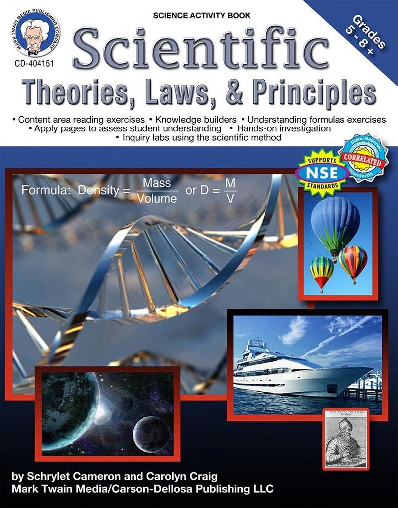 Scientific Theories Laws and Principles Grades 5 - 8