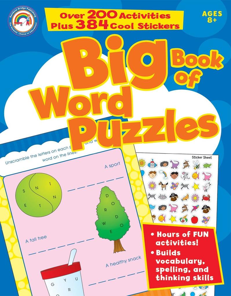 Big Book of Word Puzzles Ages 8 - 12