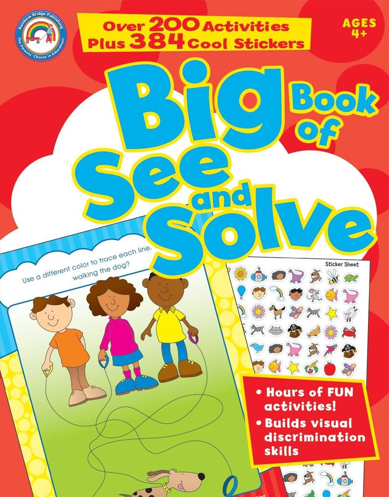 Big Book of See and Solve Ages 4 - 7