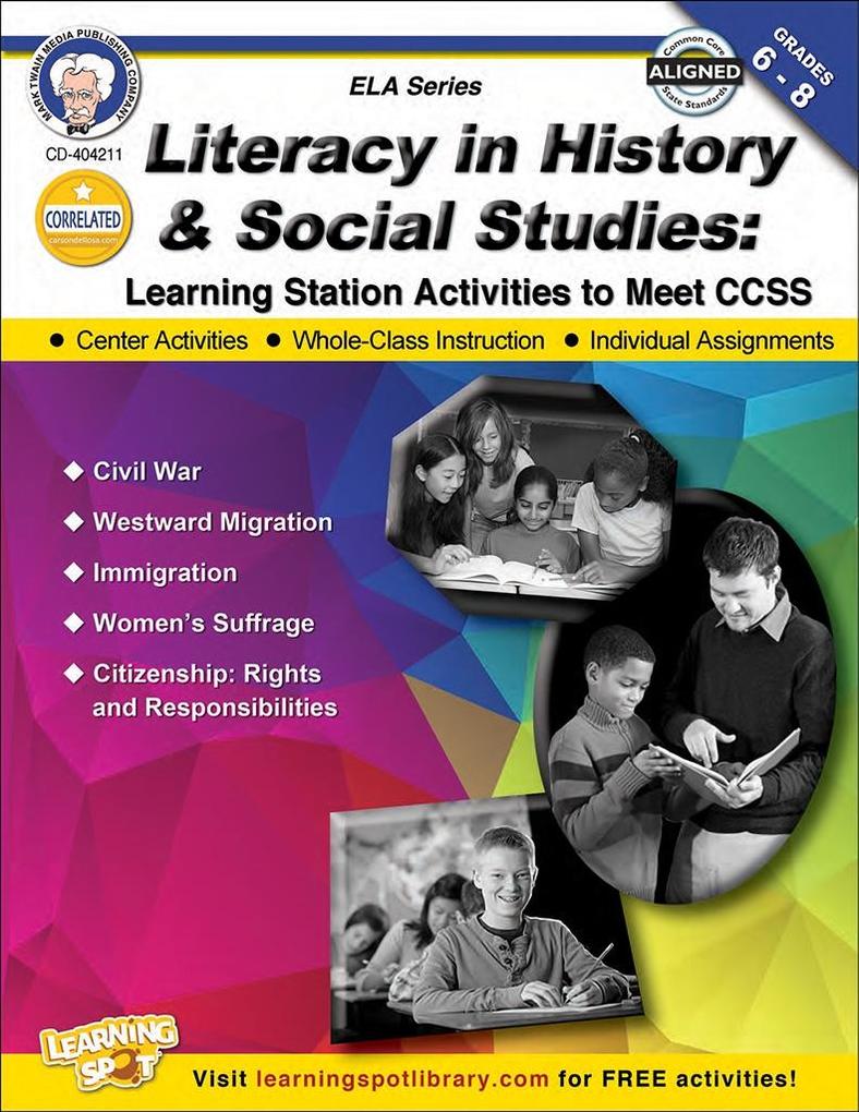 Literacy in History and Social Studies Grades 6 - 8