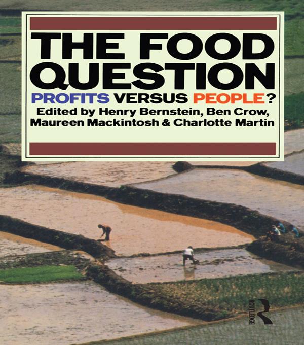 The Food Question