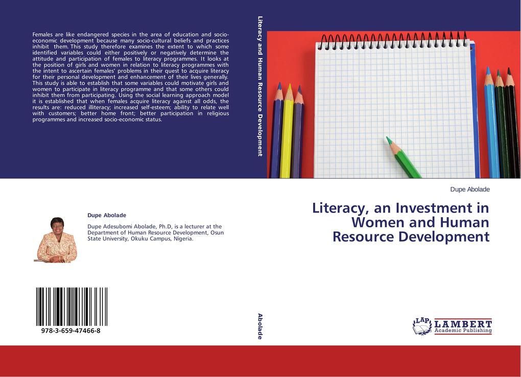 Literacy an Investment in Women and Human Resource Development