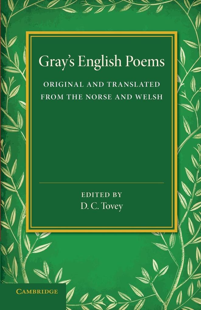 Gray‘s English Poems
