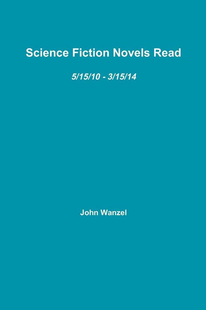 Science Fiction Novels Read (Paperback)