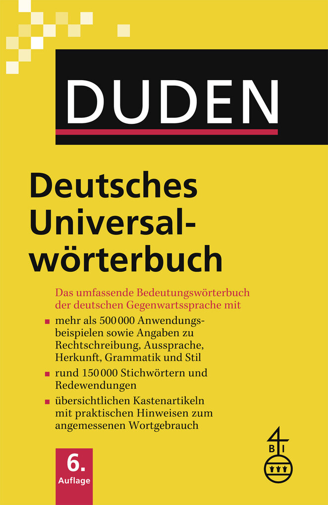 Duden - Deutsches Universalwörterbuch als eBook Download von Dudenredaktion - Dudenredaktion