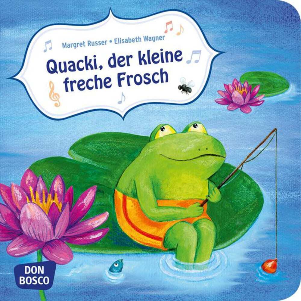 Quacki der kleine freche Frosch. Mini-Bilderbuch