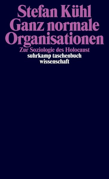 Suhrkamp Verlag Ganz Normale Organisationen - Bild 4