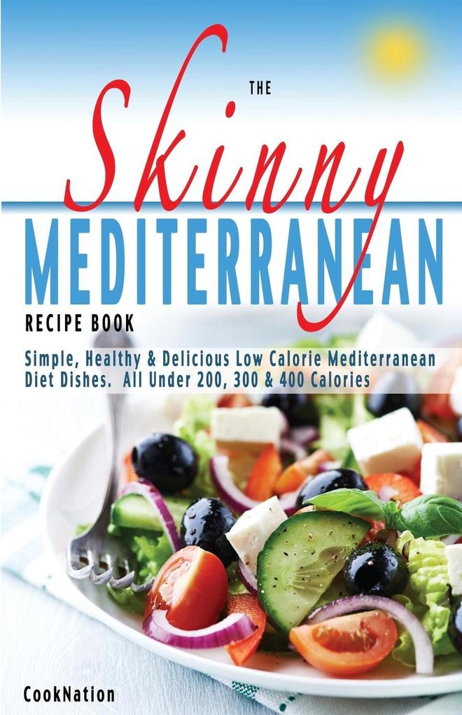 Image of The Skinny Mediterranean Recipe Book