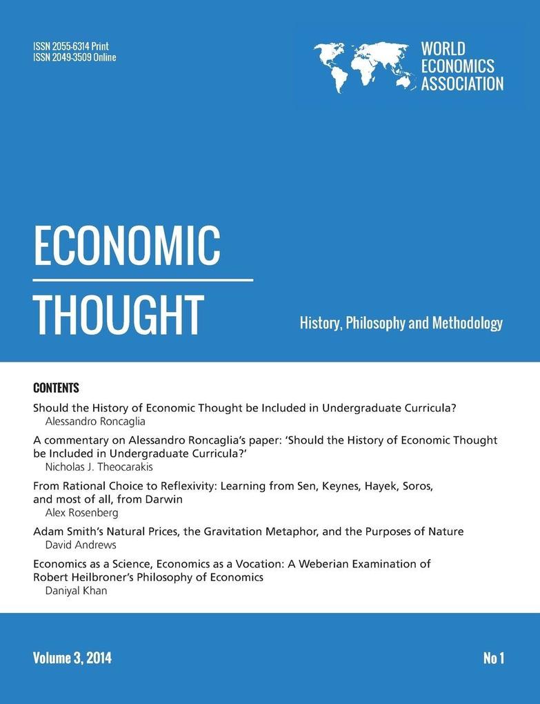 Economic Thought. Vol3 No 1 2014