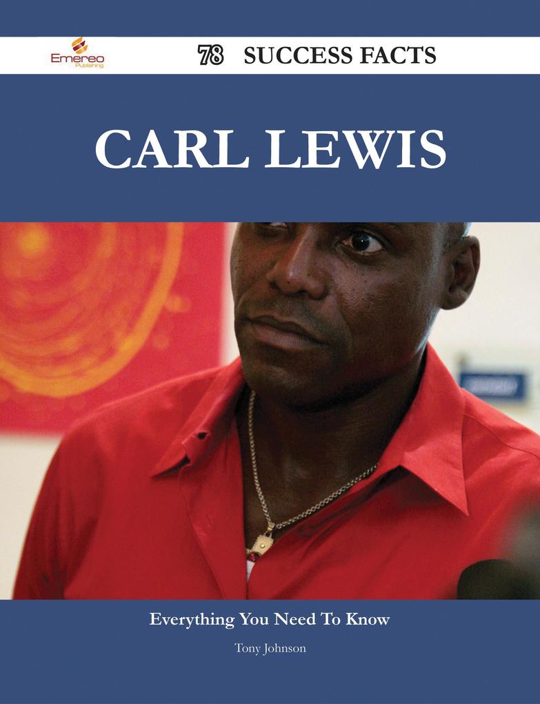 Carl Lewis 78 Success Facts - Everything you need to know about Carl Lewis