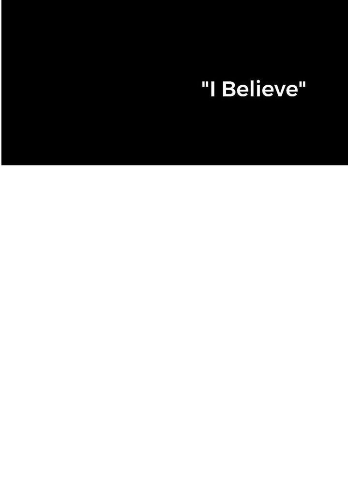 ' I Believe '