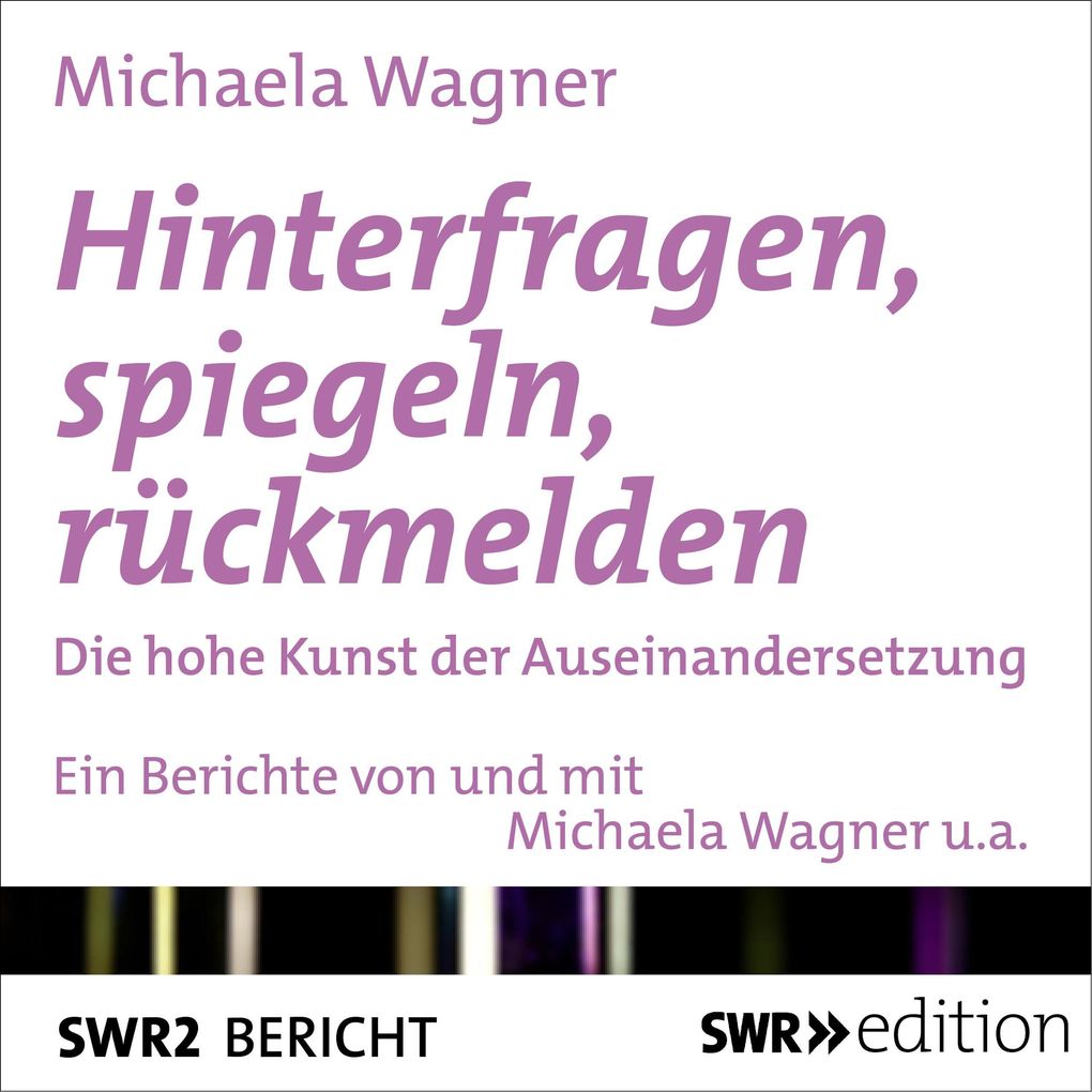 Hinterfragen spiegeln rückmelden
