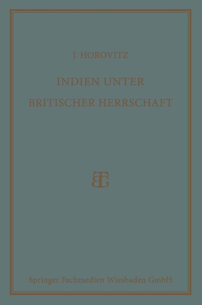 Indien unter Britischer Herrschaft