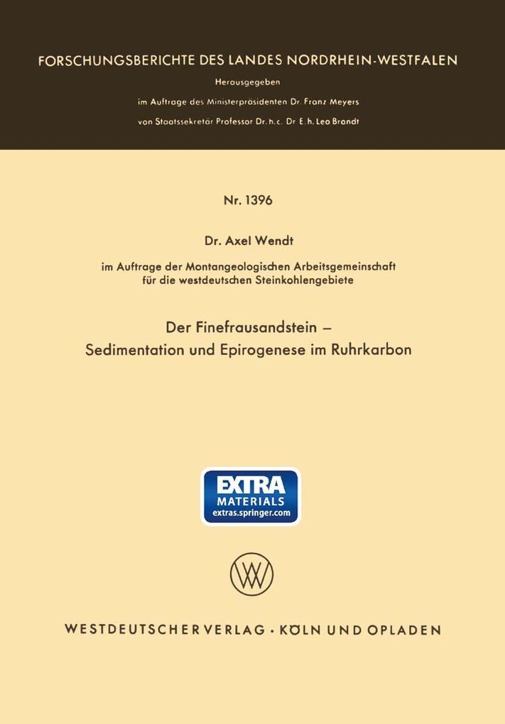 Der Finefrausandstein - Sedimentation und Epirogenese im Ruhrkarbon